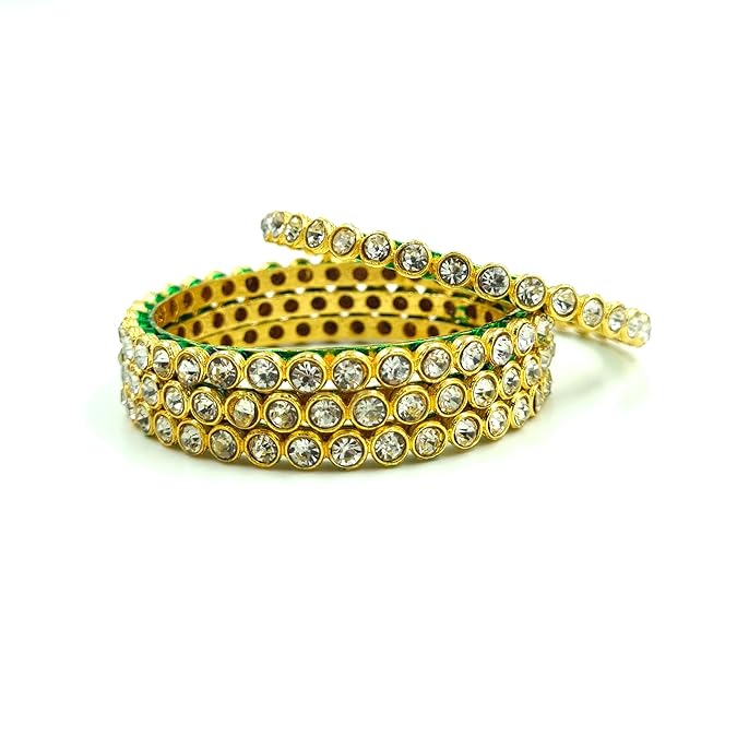 Sierra The Label Stylish Beautiful American Diamond Bangles for Women and Girls